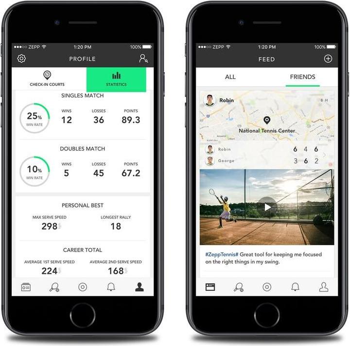 Produktbild Zepp 3D Smart Tennis-Sensor
