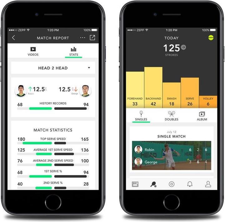 Produktbild Zepp 3D Smart Tennis-Sensor