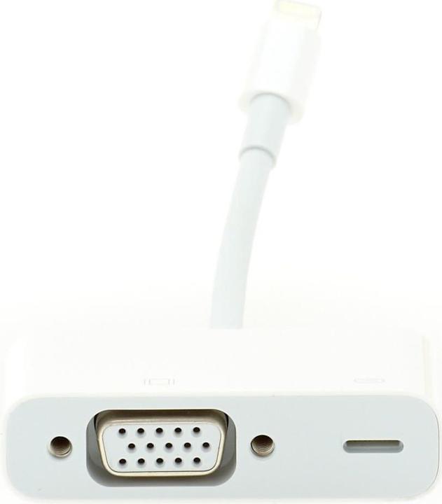 Image du produit Apple Adaptateur Lightning to VGA (Lightning, D-sub 9 broches)