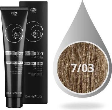 Immagine prodotto Lisap Escalation 7/03 Biondo Medio Oro Naturale 100ml (Biondismo, Oro)