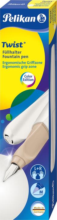 Actual product image Pelikan TWIST - Fountain pen (White Pearl, 1 x)