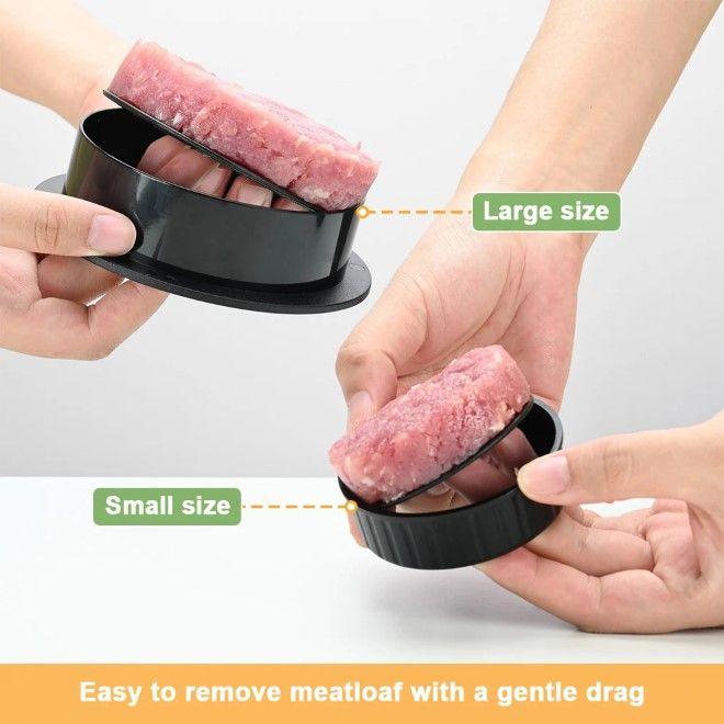 Immagine prodotto MU Classic premi per hamburger con 2 diverse dimensioni
