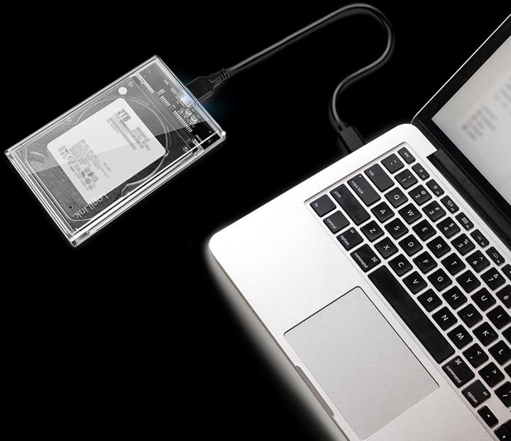Produktbild LogiLink Festplattengehäuse 2,5", HDD/SSD, USB 3.0, werkzeuglos (2.5")