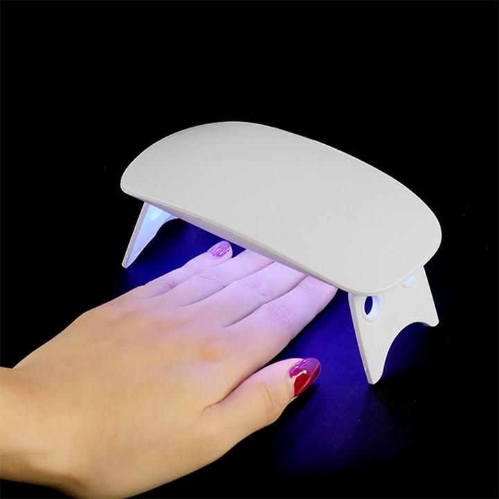 Immagine prodotto JTI Mini lampada LED UV per unghie, bianca
