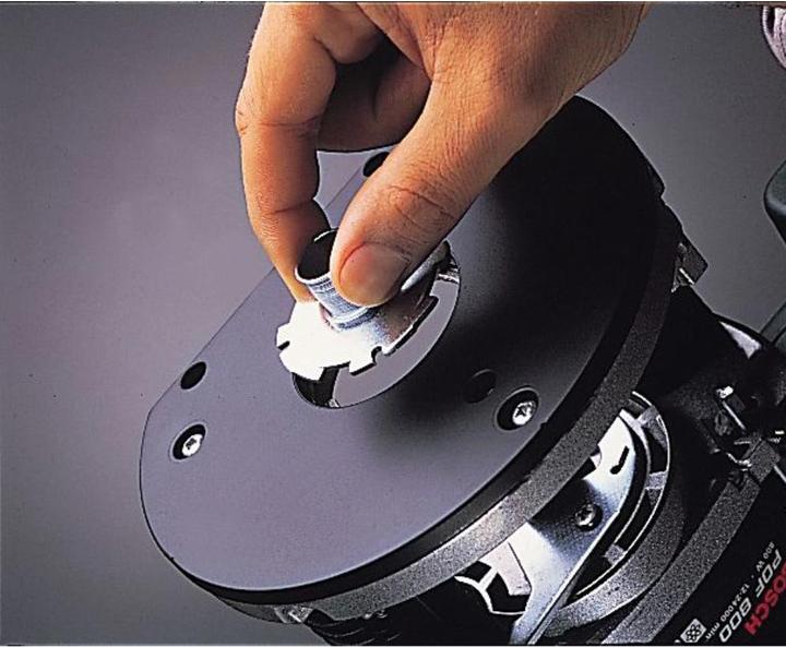 Actual product image Bosch Professional Zubehör Copying sleeve for Bosch routers, with quick-release fastener, 13 mm