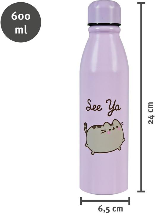Immagine prodotto Scooli Biberon Pusheen 600 ml, marrone/viola (0.60 l)