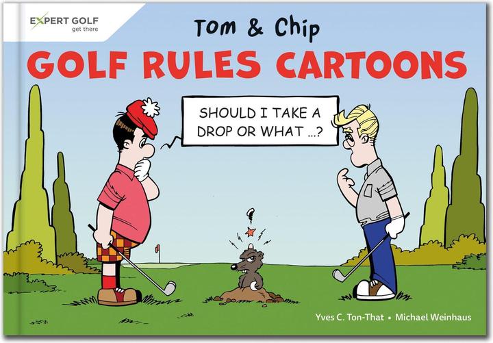 Immagine prodotto Golf Rules Cartoons with Tom & Chip (Inglese, Michael Weinhaus, Dusan Reljic, Yves C. Suono che, 2022)