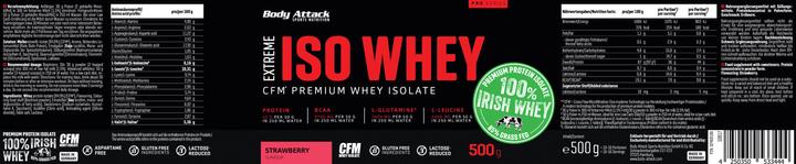Actual product image Body Attack Extreme Iso Whey Professional (Banana, 1 pcs., 1800 g)