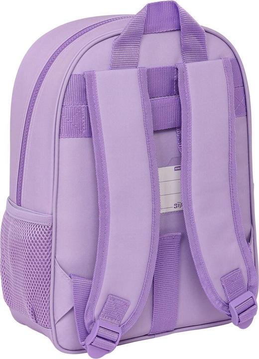 Actual product image Stitch School backpack Sweet Blue Purple 26 x 34 x 11 cm