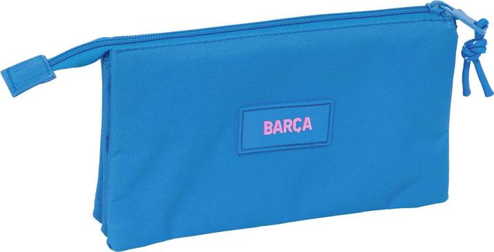 Produktbild FC Barcelona Dreifaches Mehrzweck-Etui F.C. Barcelona Blau 22 x 12 x 3 cm