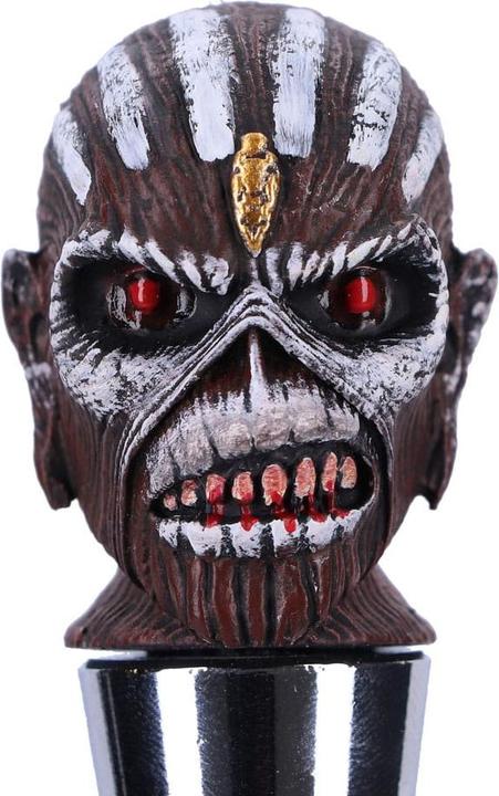 Actual product image Nemesis Now Iron Maiden Bouchon de bouteille Book of Souls 10 cm