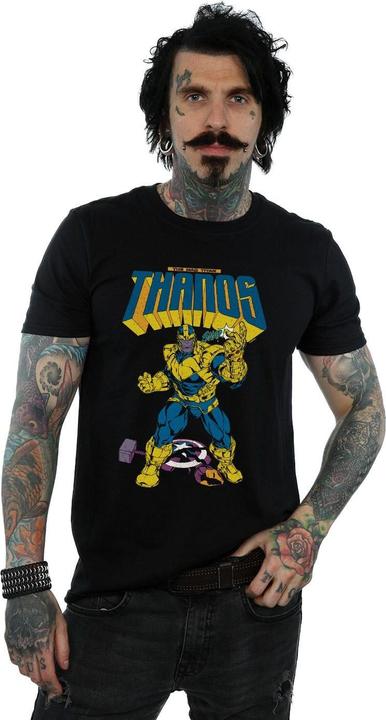 Actual product image Mens Thanos Mad Titan Snap T-Shirt (4XL)
