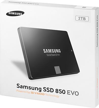 Actual product image Samsung 850 EVO Basic (2000 GB, 2.5")