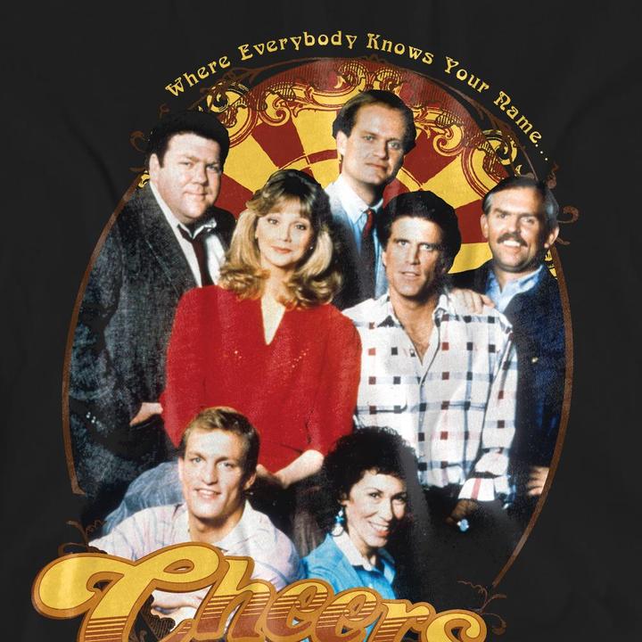 Actual product image Cheers Unisex Adult Group Shot T-Shirt (XL)