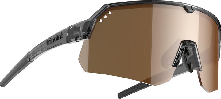 Produktbild Tripoint 001 Treriksröset Tri-x Polarized (Shiny Transp Black-Brown, Silver Mirror Polarized, Braun)