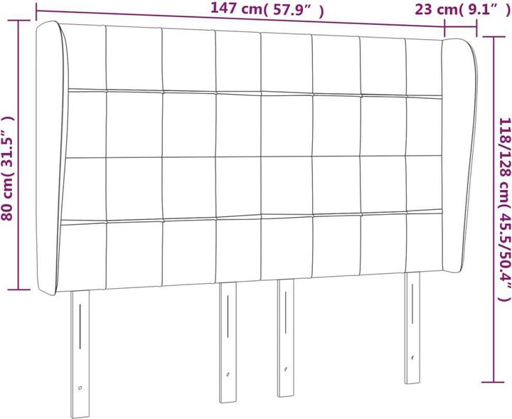 Produktbild VidaXL Kataleya (147 x 23 x 128 cm)