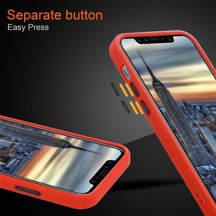 Actual product image Cadorabo Hybrid Matt Cover (Apple iPhone X)