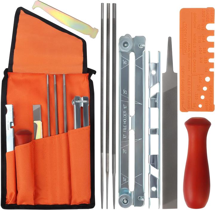 Produktbild Belle Vous Kettensägenschärfer Feilen Set