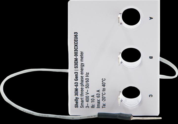 Immagine prodotto Shelly 3EM-63T Gen3
