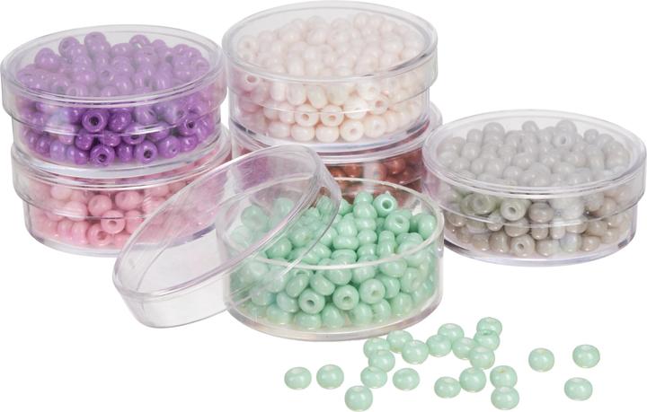 Actual product image Pracht Rocailles, rich colours, 4,5mm