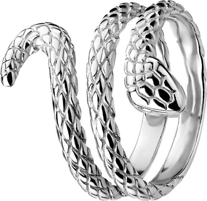 Produktbild Star Piercing Ring silber Schlange (69, Stahl)