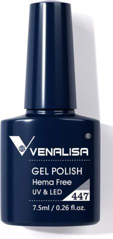 Venalisa Gellack 447 UV/LE (Dunkelblau, UV-Gel Lack)
