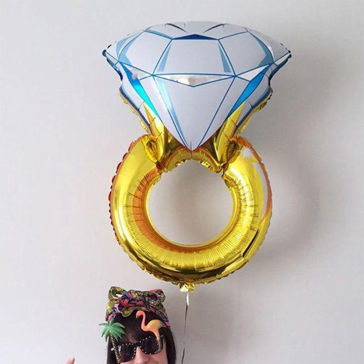 Produktbild Ueli Express Folien Ballon XXL Diamant Ring 110cm (1 x)
