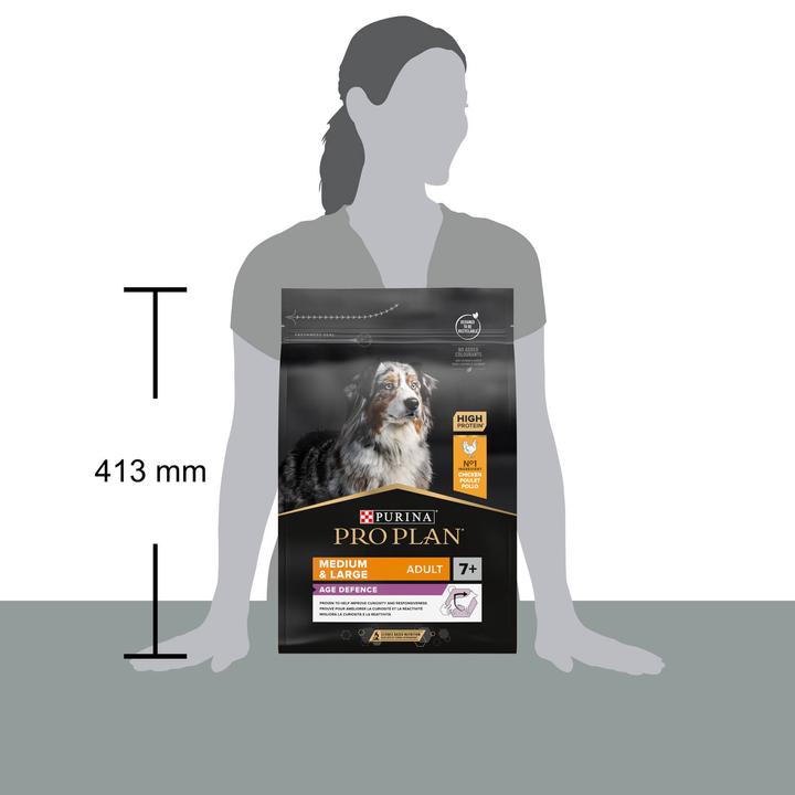 Immagine prodotto Pro Plan Cane Medio e Grande Adulto 7+ Pollo (Adulto, 1 pz., 3000 g)