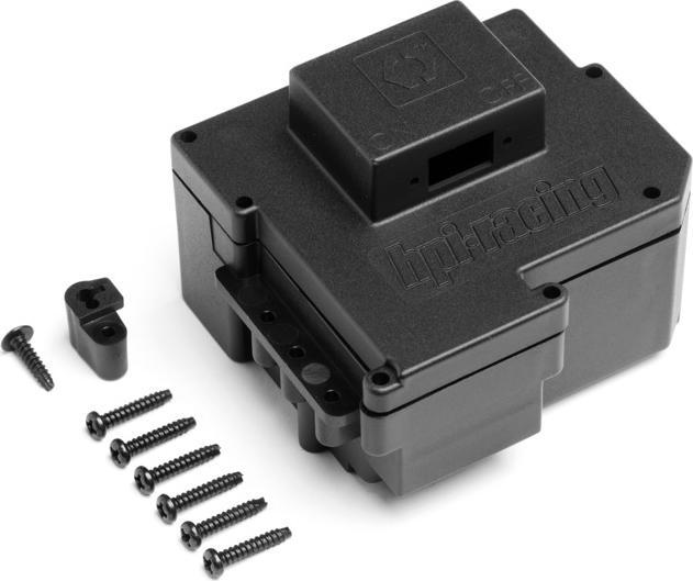 Actual product image HPI Bullet Bullet Nitro Battery and Receiver Box Plastic Parts