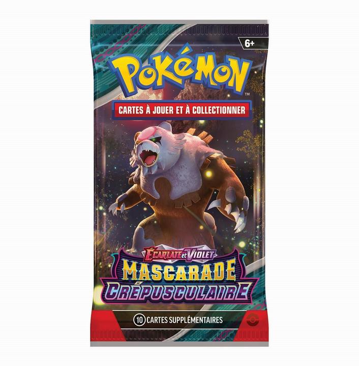 Produktbild Pokémon Pokemon Mascarade Crépusculaire Booster Pack (Französisch, Booster Pack)