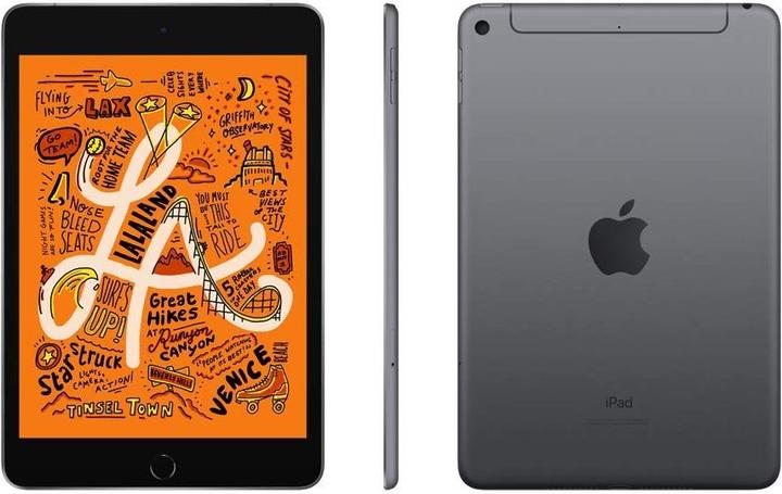 Actual product image Apple iPad mini 2019 (5. Gen) (4G, 7.90", 256 GB, Space grey)