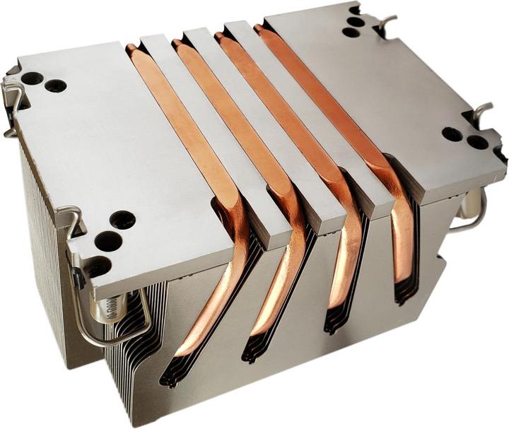 Dynatron N2 Raffreddatore per CPU Intel 2U 4189-4-5 P4-P5 o P+ Dissipatore in alluminio e pacco alette