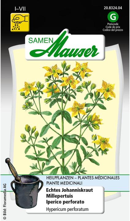 Image du produit Samen Mauser Echtes Johanniskraut (Graines de plantes)