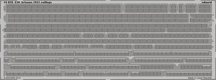 Image du produit Eduard USS Arizona 1941 railings 1/350 for HB