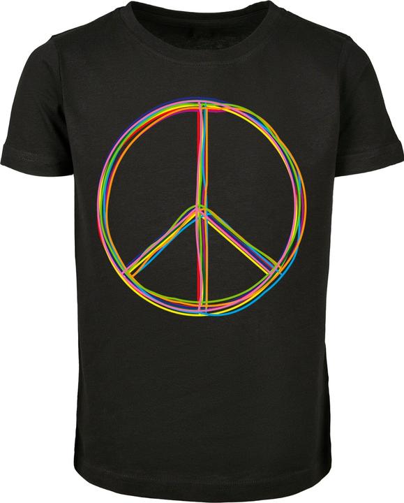 Actual product image Merchcode Girls Peace - Multicolour Short Sleeve Tee - 167905 (158)