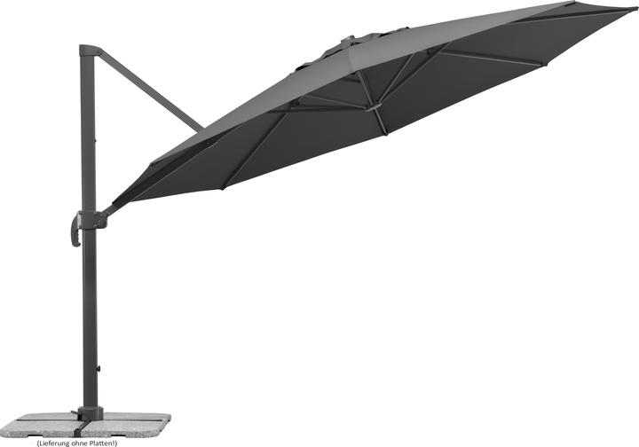 Produktbild Schneider Schirme Ampelschirm Schneider Rhodos Grande Ø 400 cm H 270 cm anthrazit