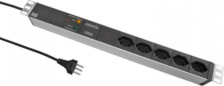 Image du produit Bachmann IT PDU Basic 1U (5 x, Type 13, 3 m)