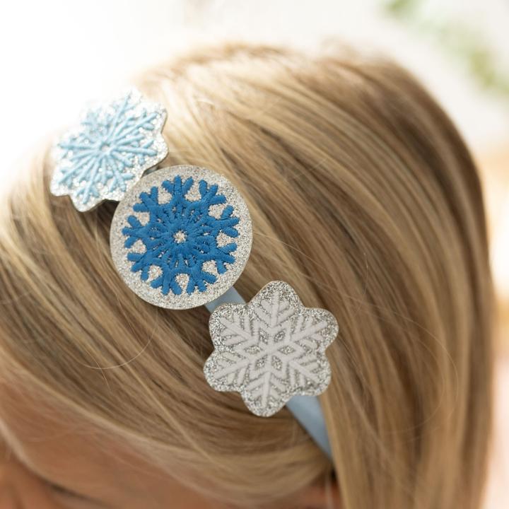Actual product image Papierdrachen Hair jewellery set - Headband with patches - Ice princess