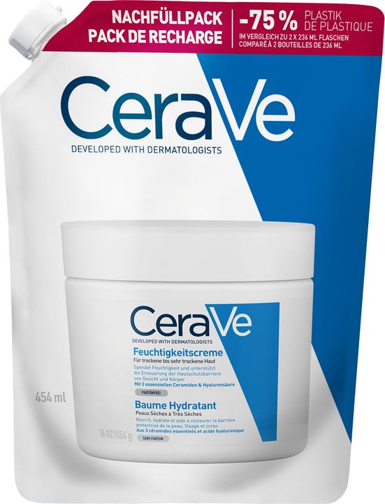 CeraVe Moist Cream Refill englisch französisch (Körpermilch, 473 ml)