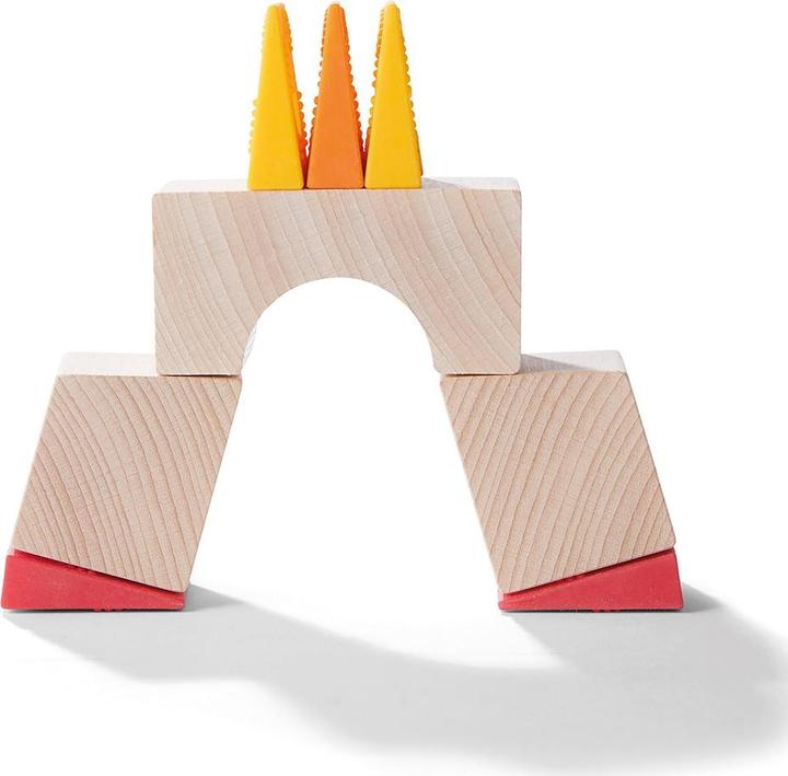 Produktbild Haba 3D-Legespiel Schiefe Türme - Kugeln