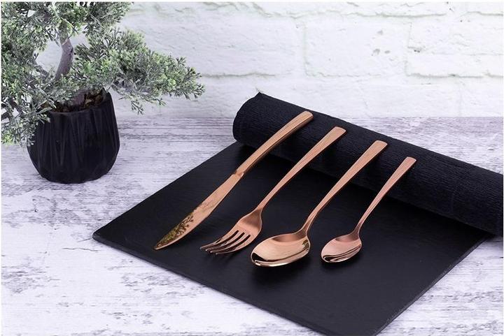 Actual product image BerlingerHaus Metallic Line Rose Gold 16-piece Cutlery Set (16 Piece, Cutlery set)