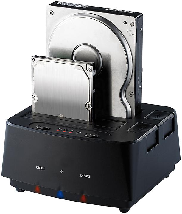 Xystec USB-3.0-Dockingstation für SATA-Festplatten & -SSDs