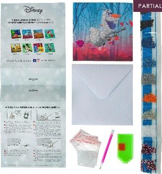 Immagine prodotto Craft Buddy Olaf galleggiante, 18x18cm carta d'arte in cristallo
