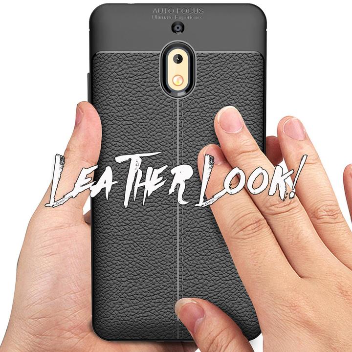 Actual product image Nalia Leather look mobile phone cover (Nokia 2.1)