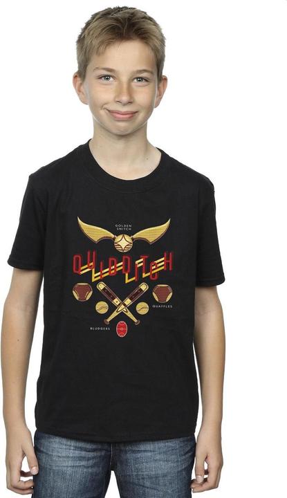 Immagine prodotto Quidditch Golden Snitch Maglietta Ragazzi (152, 158)
