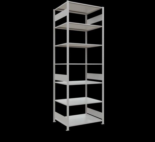 Actual product image Schulte Lagertechnik MULTIplus150 basic racking system with length ledgers