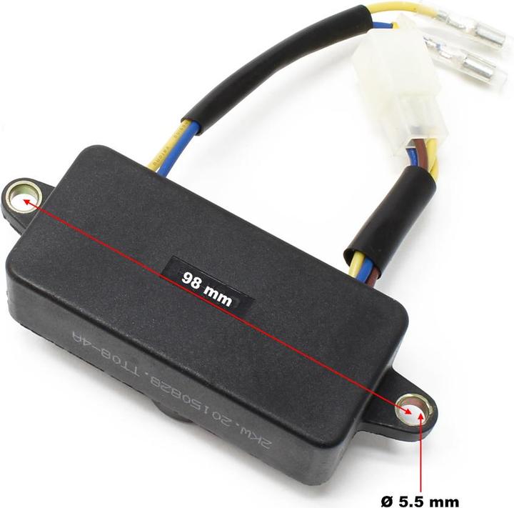 Image du produit Wiltec Pour Diesel Générateurs AVR automatique régulateur de tension (50Hz / 220V) 2500W (2.0Kw) (2000 W)