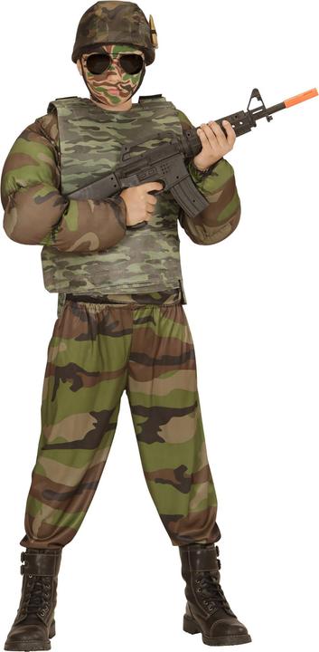 Image du produit Widmann Schusssichere Weste Camouflage für Kinder 6-10 Jahre (Taille unique)