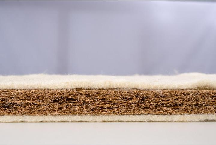 Actual product image Träumeland Cradle mattress natural coves (40 x 90 cm)