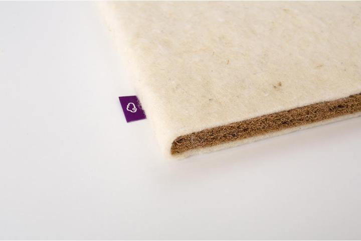 Actual product image Träumeland Cradle mattress natural coves (40 x 90 cm)